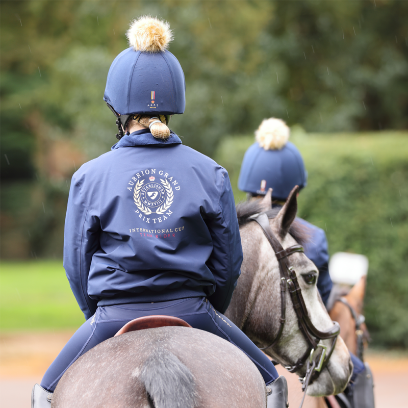 Aubrion Team Hat Cover - Navy-4